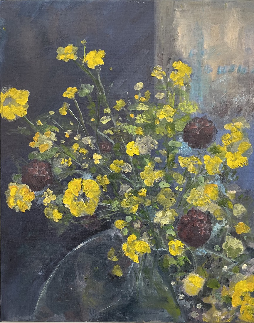 Boeket met boterbloemen