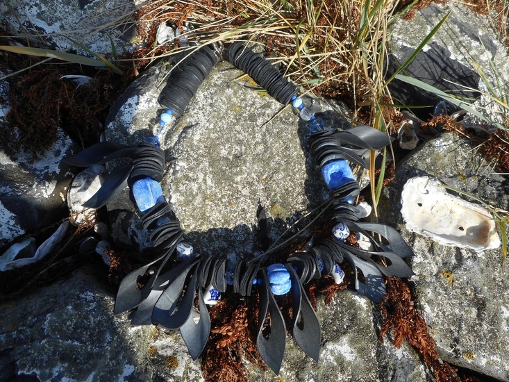 Rubber ketting met keramiek