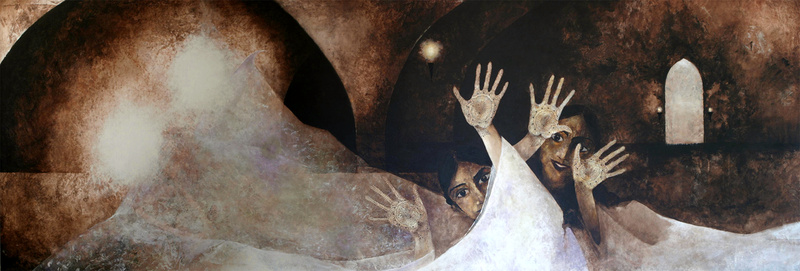 sluiers en zand, de harem