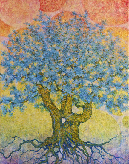 L'arbre bleu