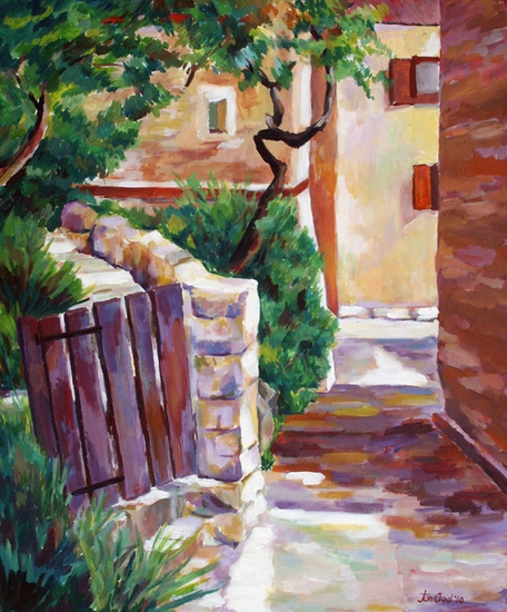 Bormes les Mimosas. Straatje