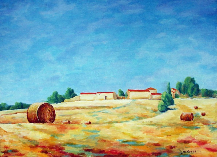 Landschap bij Sauveterre (LOT)