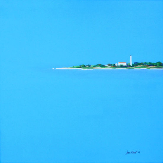 Vuurtoren bij Salin de Giraud