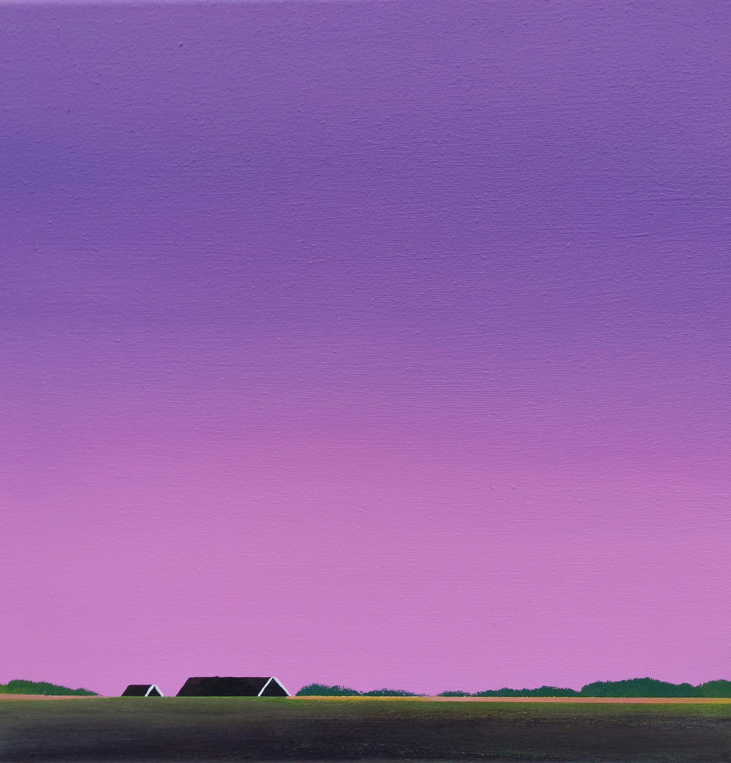 Polder in Zeeland (Twilight)