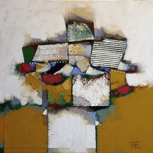 Deze schilderijen zijn recent vervaardigd.