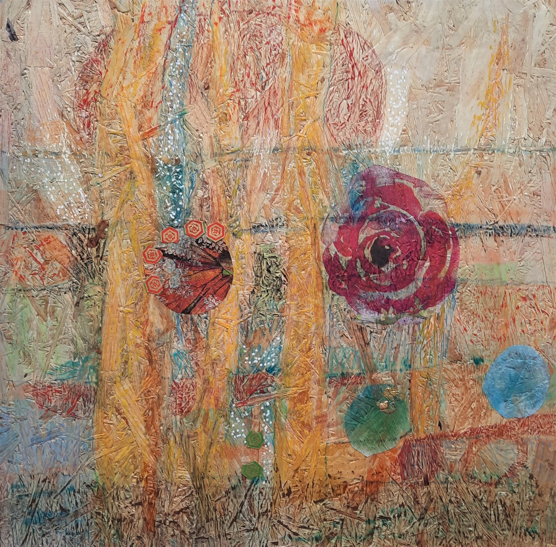 natuur op vloerpaneel