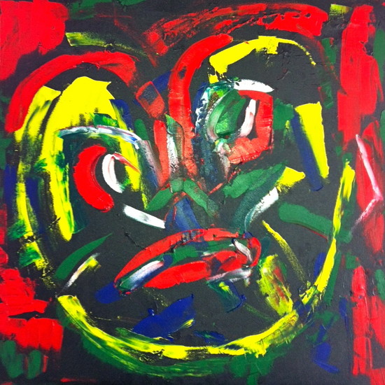 Klein groen mannetje