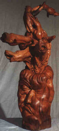 head, hands and animals