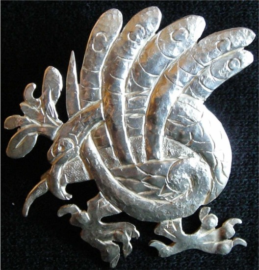 pin - Celtic symbol: bird