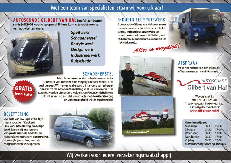 Folder Gilbert van Hal