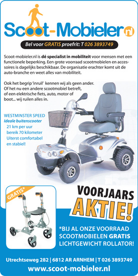 Advertentie Scootmobieler