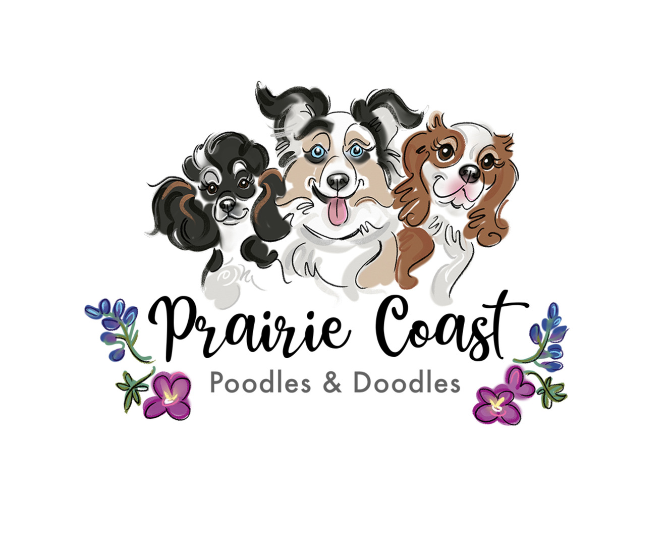 Logo for Prairie Coast Poodles and Doodles