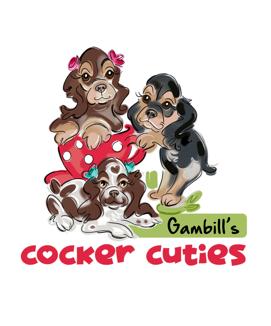 Logo for Gambills Cocker Cuties