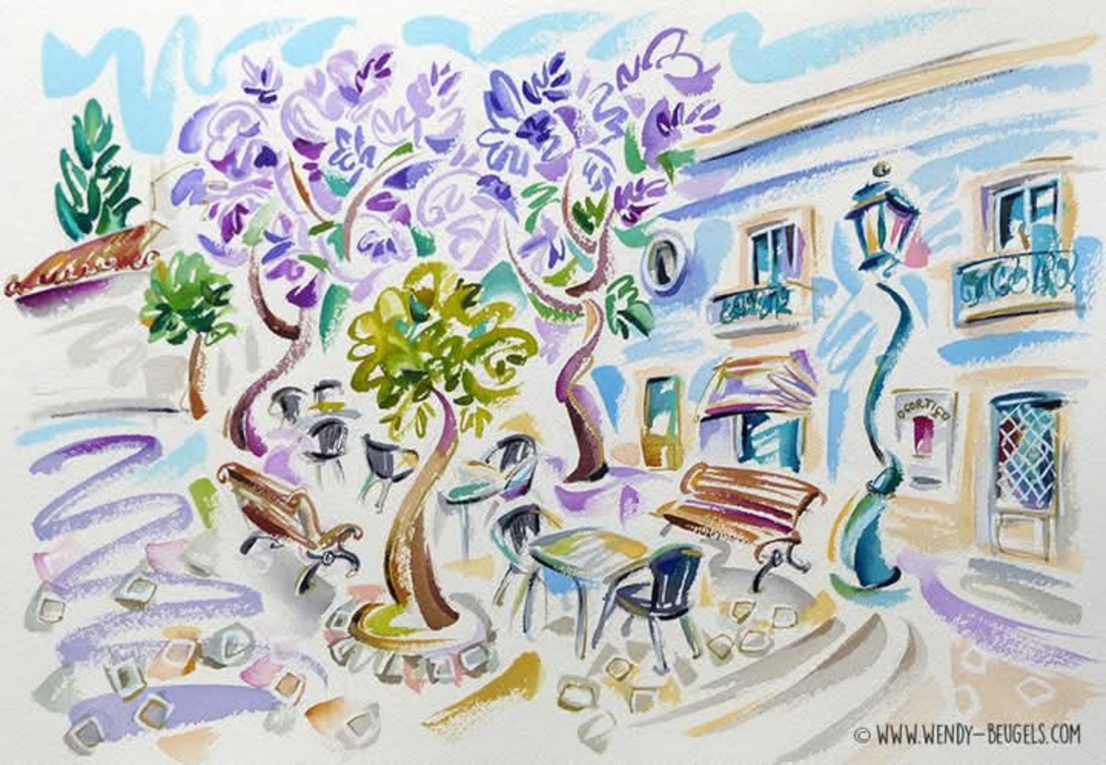 Jacarandas Moncarapacho