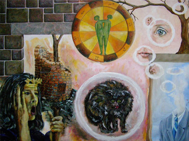 Zeven samenwerkende kunstenaars (1)