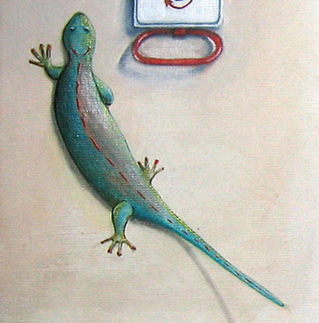 Zeven samenwerkende kunstenaars (detail)