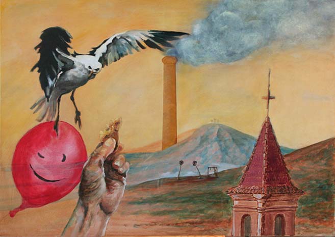 Zeven samenwerkende kunstenaars (5)