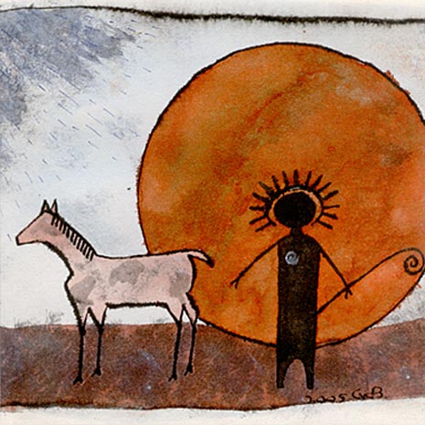 Man and horse