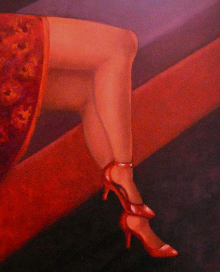 'My red shoes'