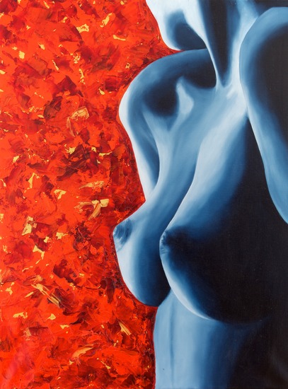 Series- The blue shape “ Too close ”