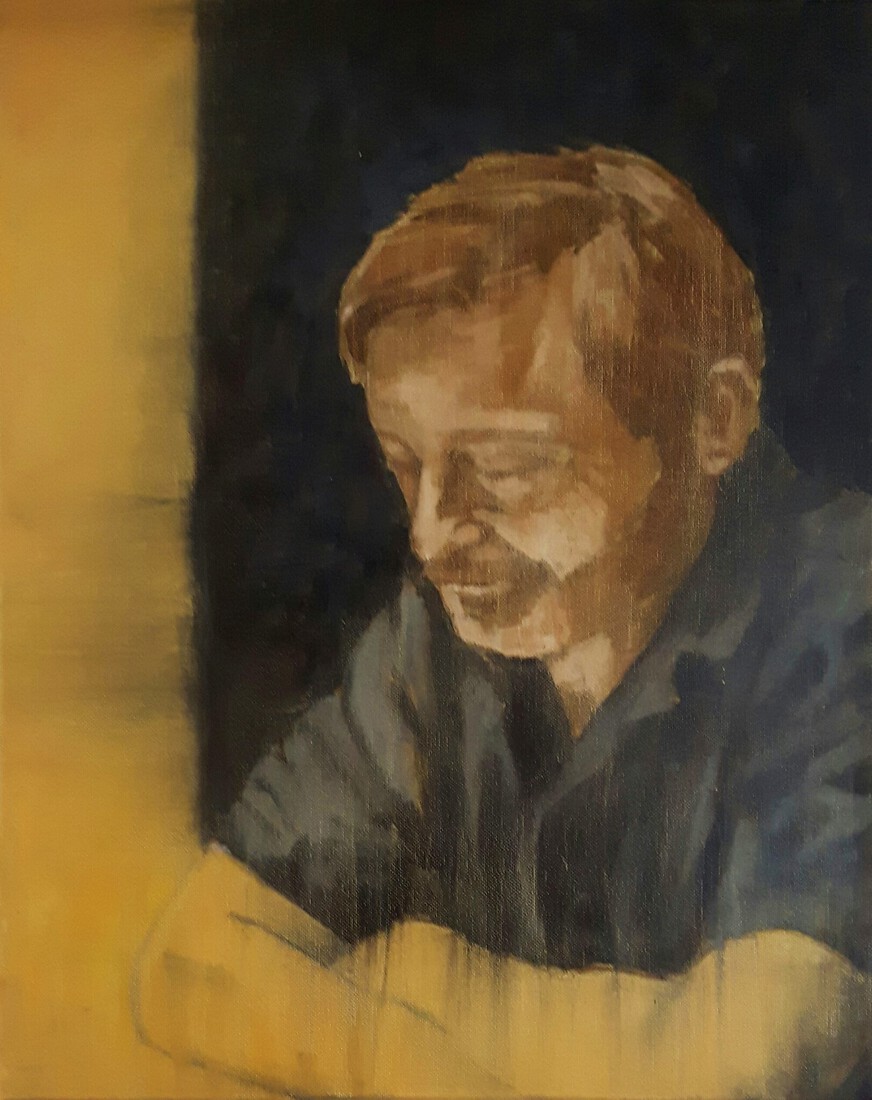 Michael B portrait of an artist