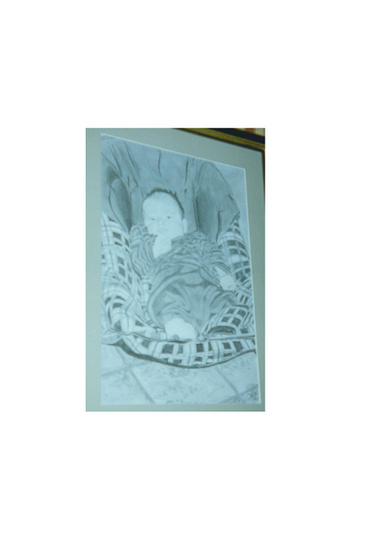 baby in kussen