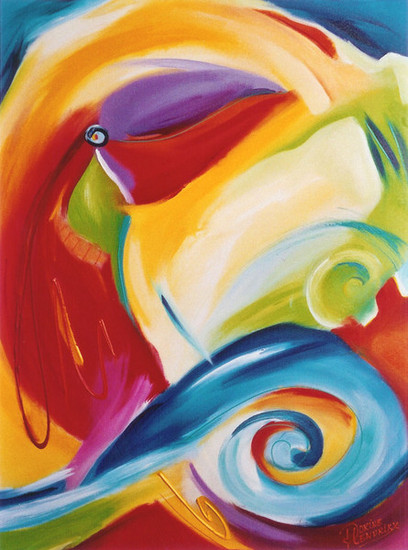 Red bird is watching you.. 