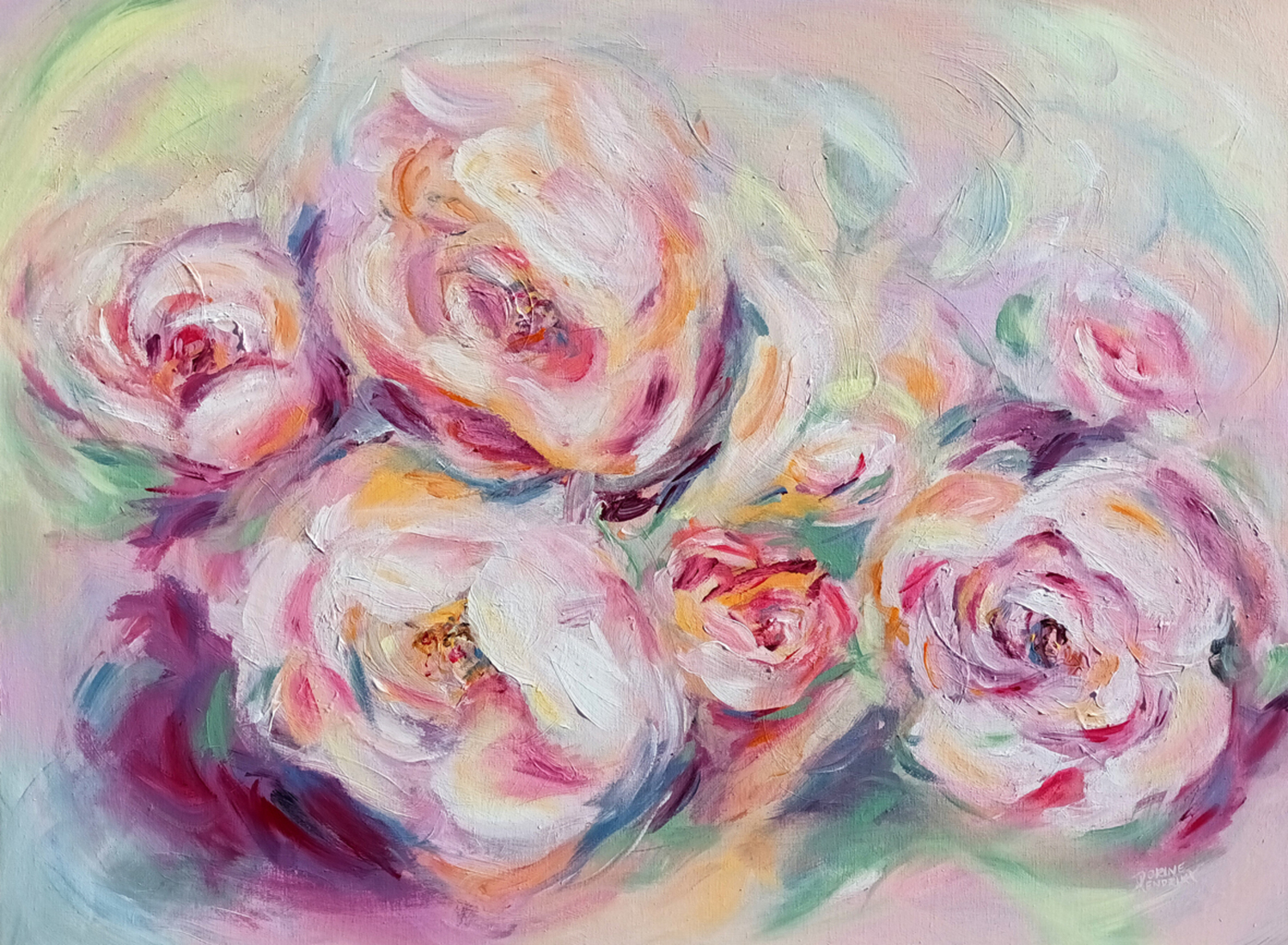 Pink roses