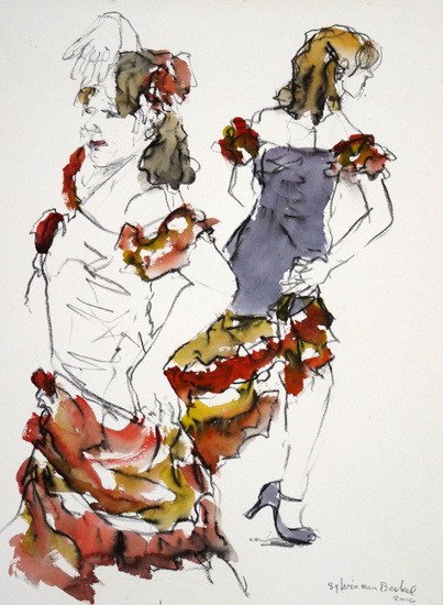 flamenco danseressen