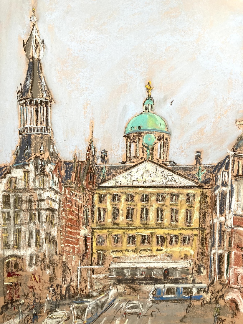 De achterkant van het Paleis