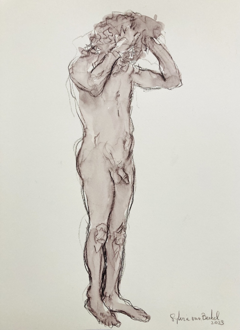 Met de handen in het haar