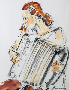 Tekeningen van musici