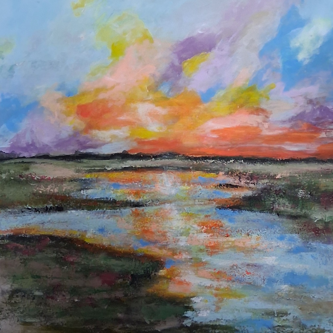 Landschap schilderij 250225