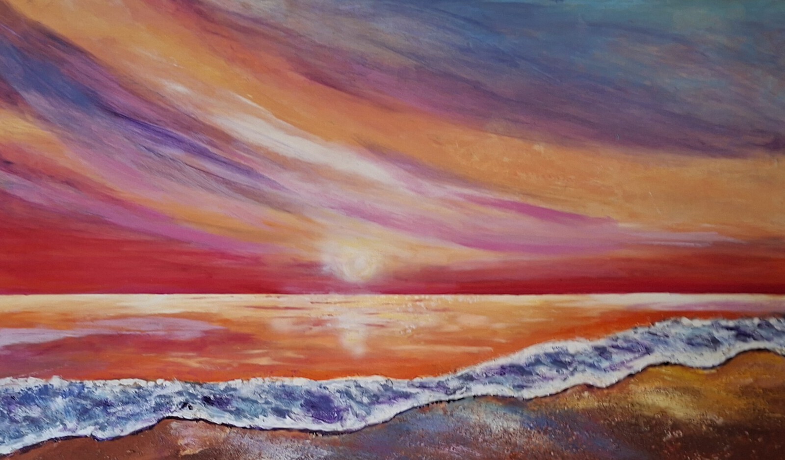 Zee schilderij 