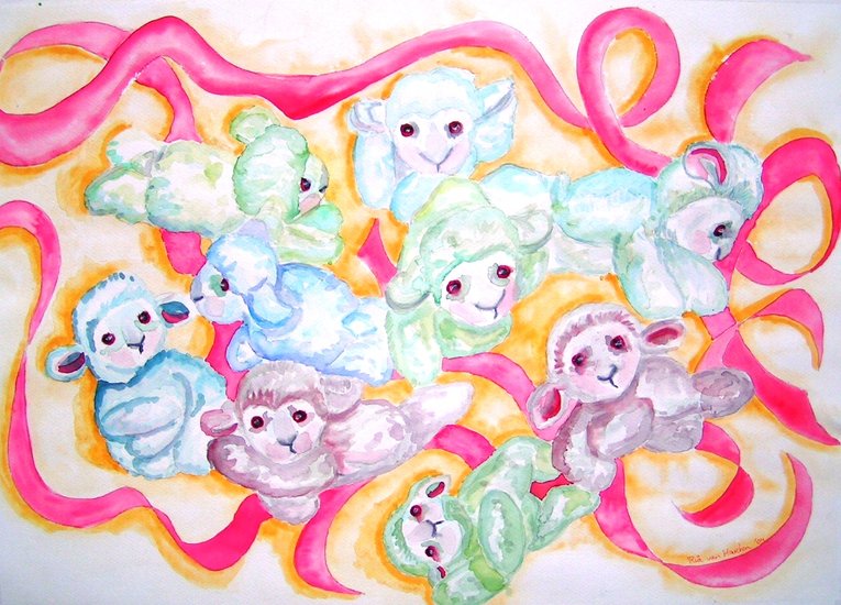 knuffels door het lint