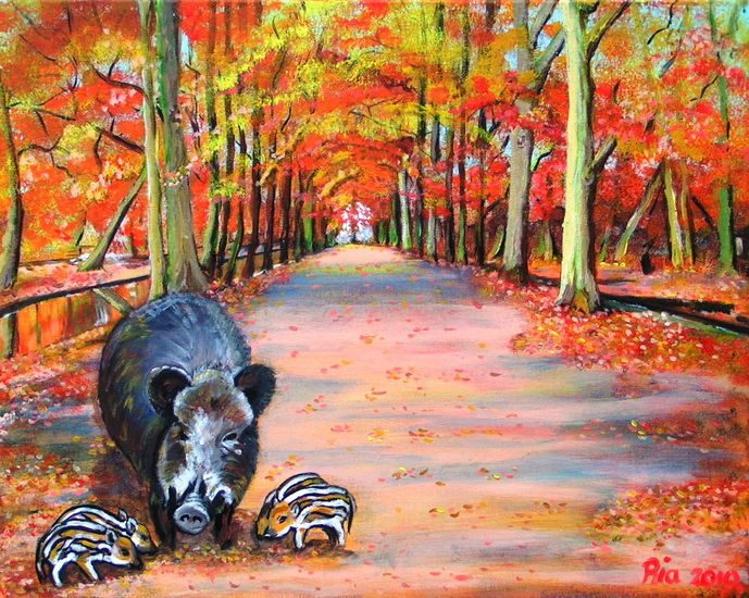 herfstbos