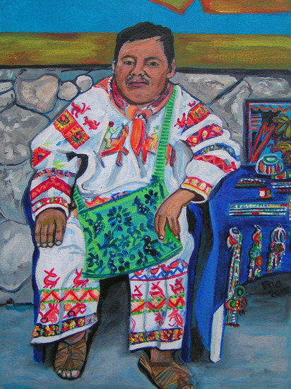 Huichol Indiaan