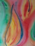 Bevat werken op aquarelpapier, nat in nattechnieken, maar ook droog in nat.