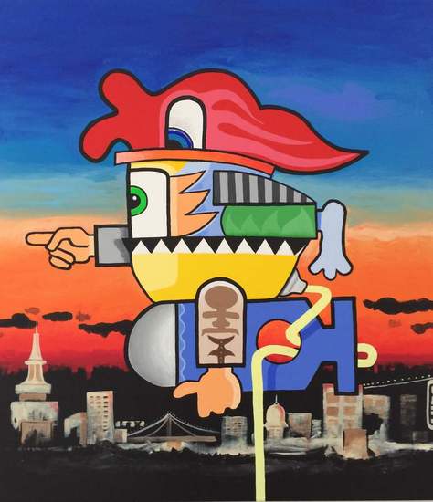 Zonsondergang Chicago