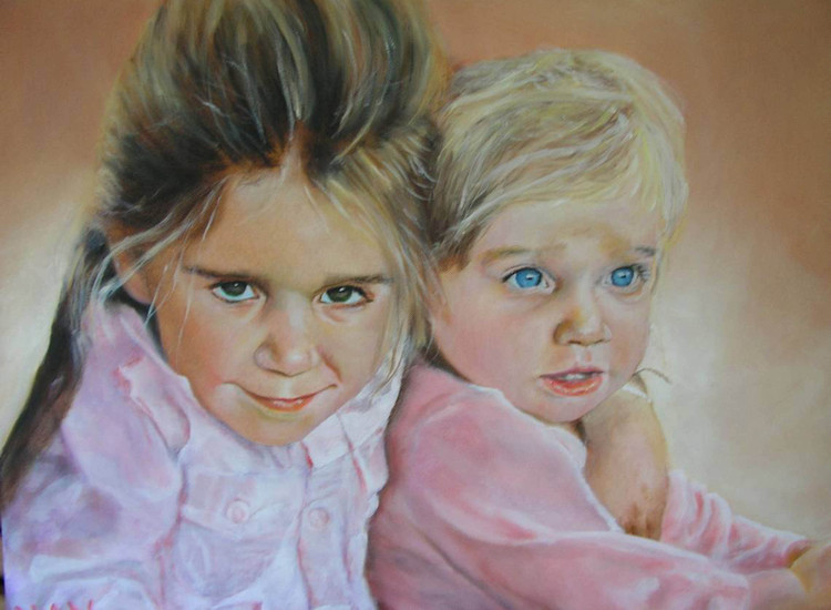 Kleinkinderen buurman Rene