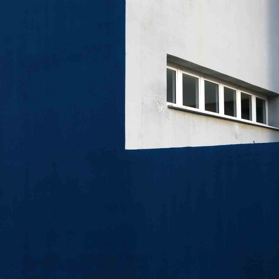Blue wall
