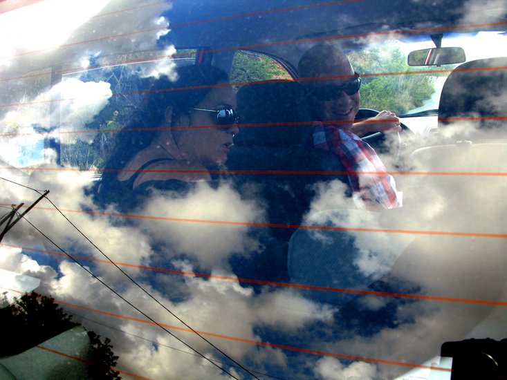 Through the clouds