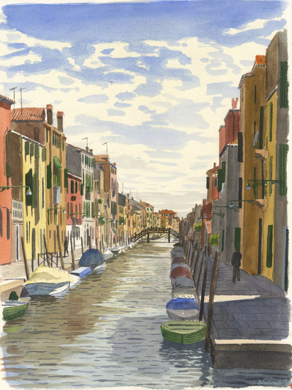 Kanaal in Venetië
