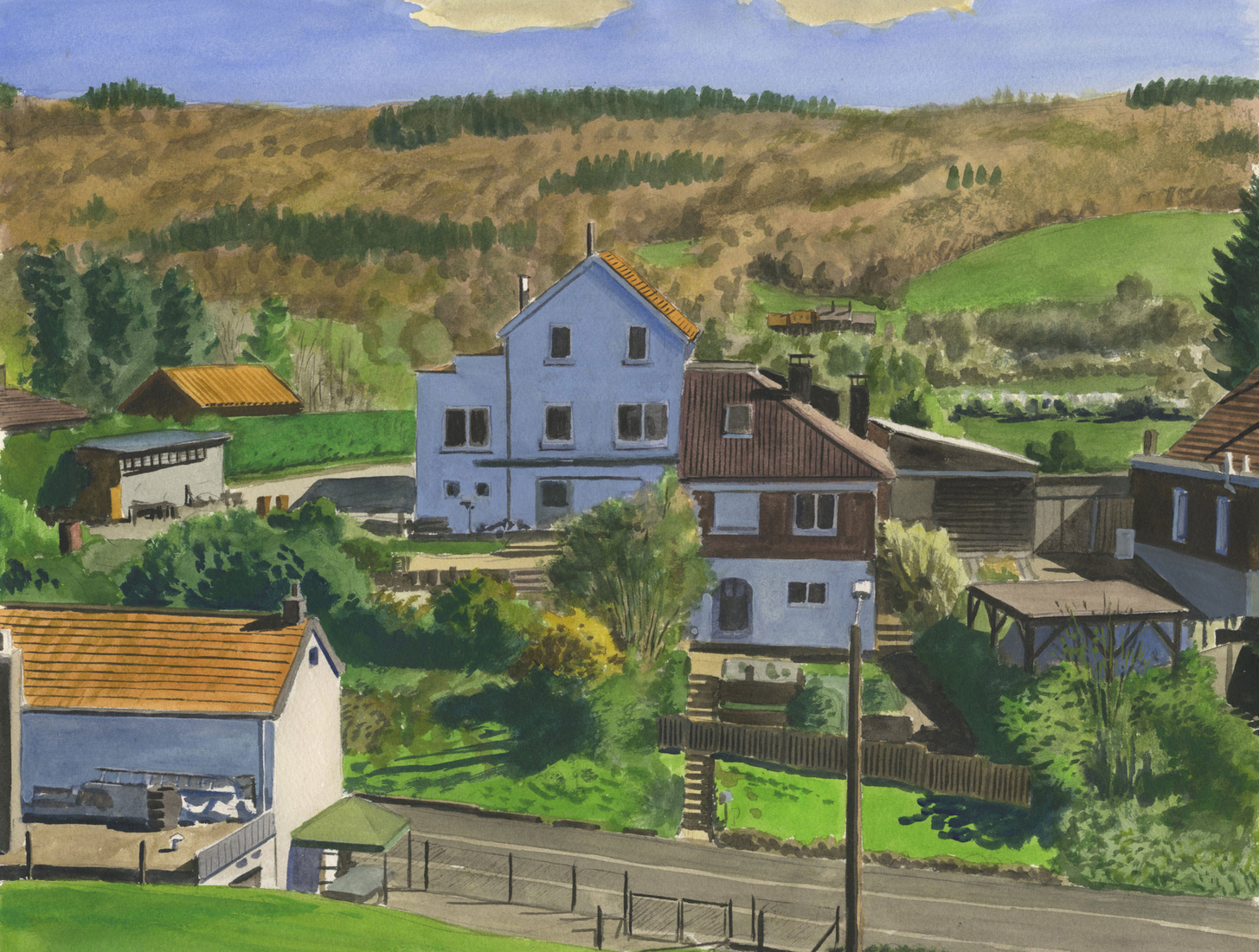 Landschap in België