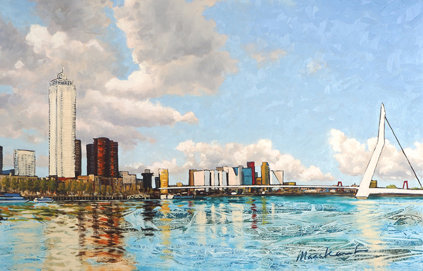 Zalmhaventorens en Zwaan