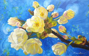 deze schilderijen maakte ik in 2021