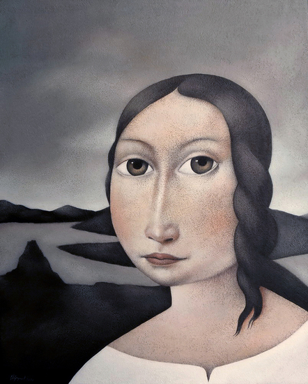 Girl with the native flexibility