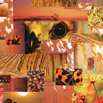 Door mijn liefde voor kleur en experimenteren komen deze collages tot stand.