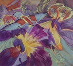 werken met een thema en materiaal (acryl) waarik niet meer mee bezig ben