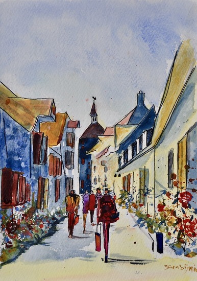 Straatje in Amersfoort